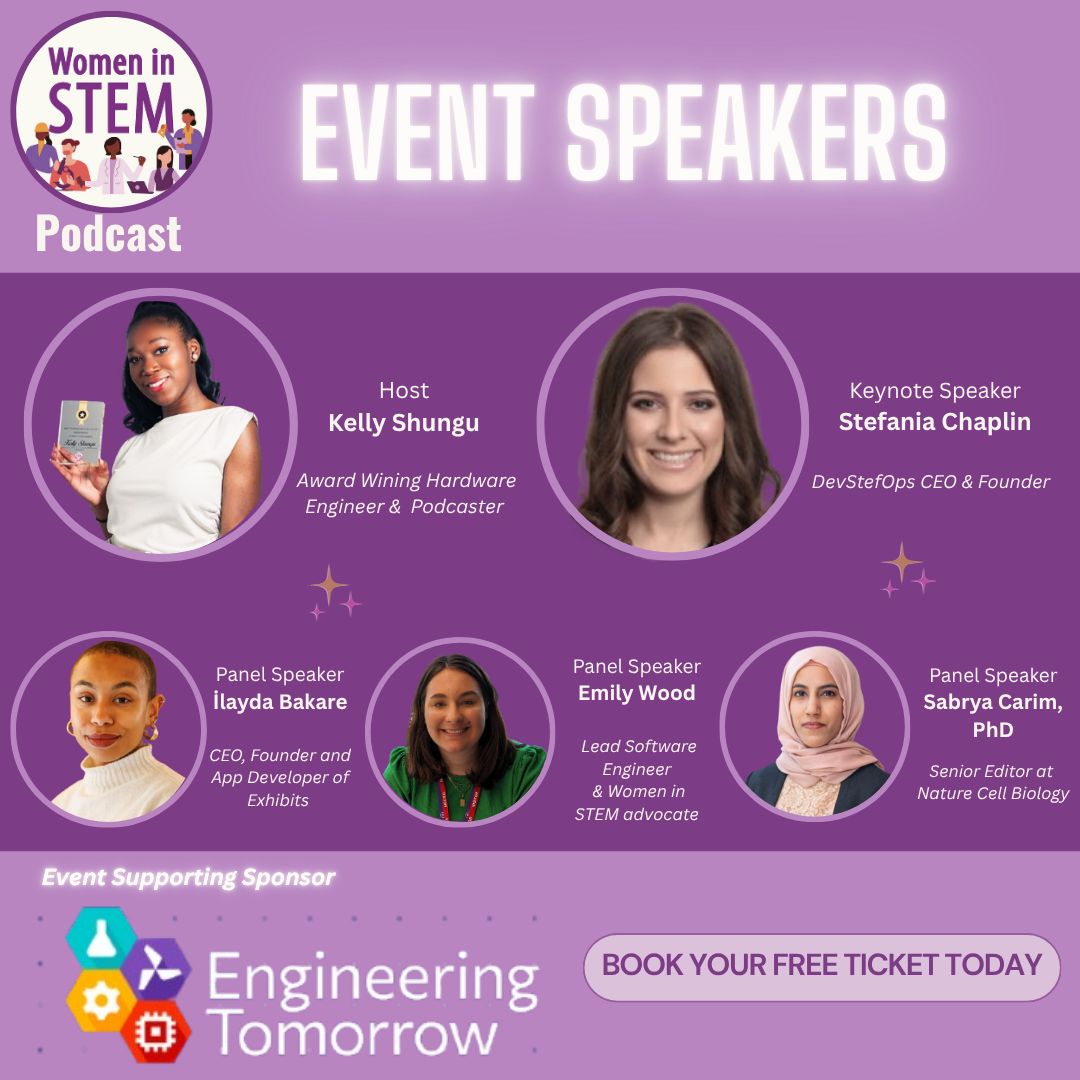 Women in STEM Podcast artwork